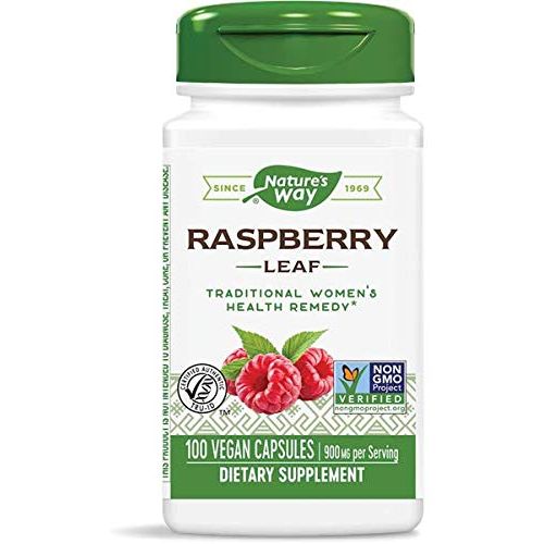 Nature's Way - Red Raspberry Leaves, 450 mg, 100 Capsules - The Oasis of Health