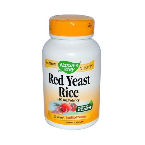 NATURE'S WAY RED RICE YEAST 120 VCAP - The Oasis of Health