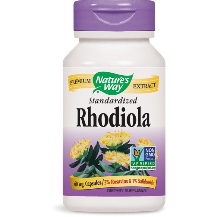 Nature's Way Rhodiola Rosea Veg Capsules - 60 Count - The Oasis of Health