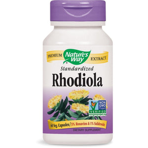 Nature's Way Rhodiola Rosea Veg Capsules - 60 Count - The Oasis of Health