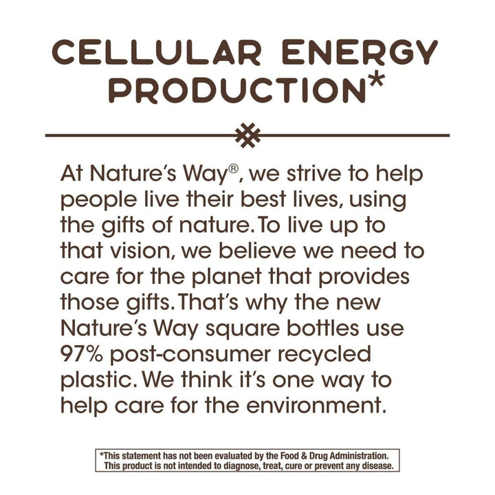 Nature's Way Riboflavin Vitamin B2 Supports Cellular Energy* 30 Tablets - The Oasis of Health