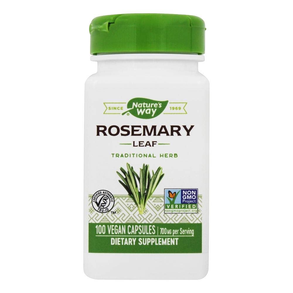 Nature's way Rosemary Leaves - 100 Capsules, 100 Count - The Oasis of Health