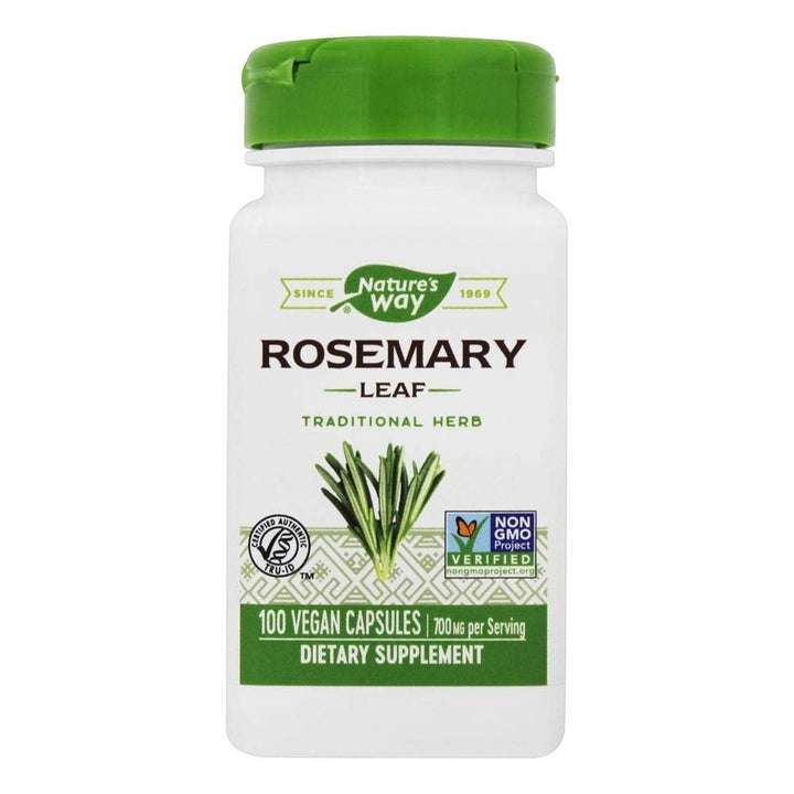 Nature's way Rosemary Leaves - 100 Capsules, 100 Count - The Oasis of Health