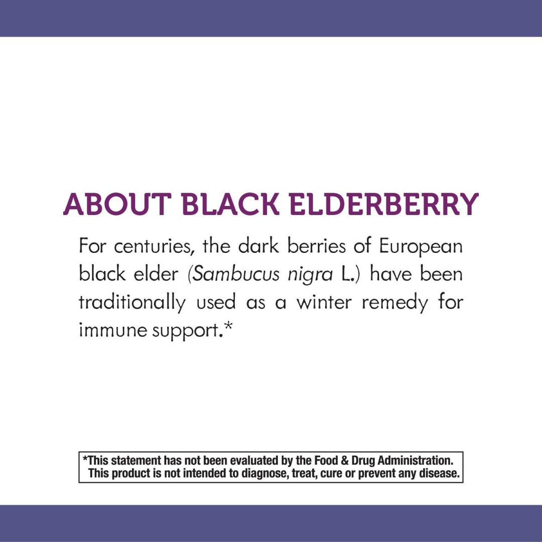 Nature?s Way Sambucus Elderberry Lozenges, 1000 mg Vitamin C Per Serving, Wild Cherry, 24 Count - The Oasis of Health