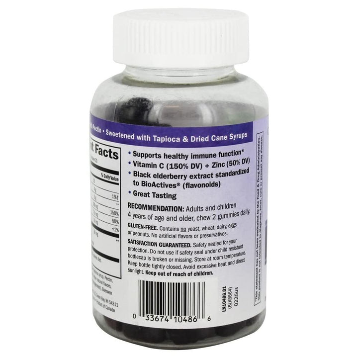 Nature's Way Sambucus Gummies - 60 Count - The Oasis of Health