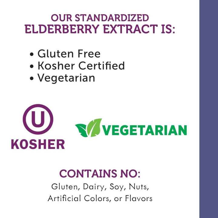 Nature's Way Sambucus Immune Elderberry Syrup - Powerful Immune Support with Vitamin C, Echinacea, and Zinc 8 oz - The Oasis of Health
