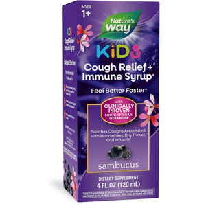 Nature's Way - Sambucus Relief Kids Syrup - 4 fl. oz. - The Oasis of Health
