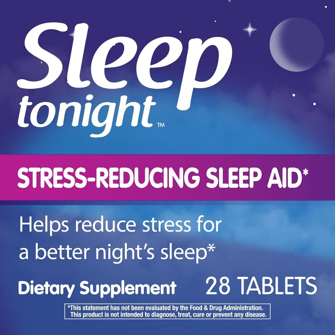 Nature's Way Sleep Tonight - Stress - Reducing Formula - 28 Tablets - The Oasis of Health
