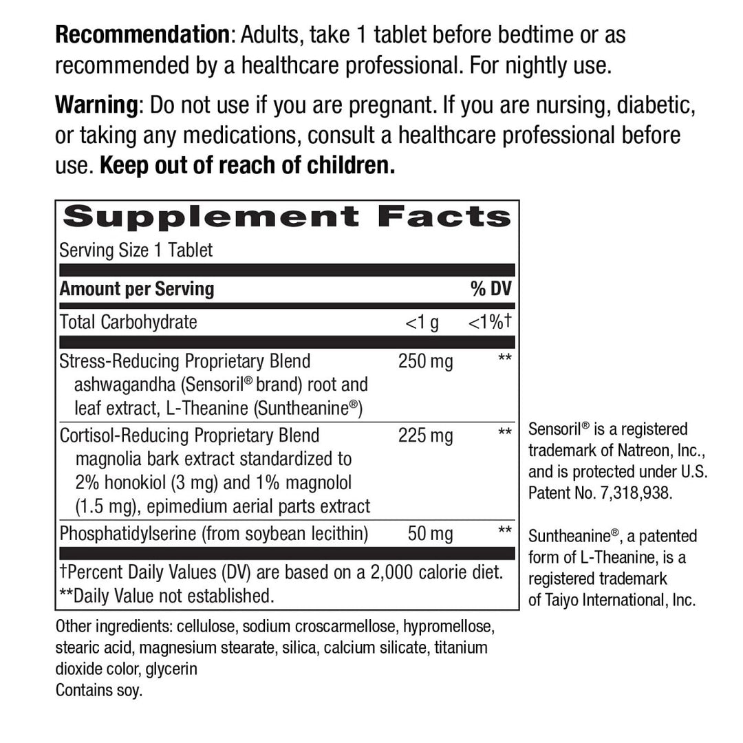 Nature's Way Sleep Tonight - Stress - Reducing Formula - 28 Tablets - The Oasis of Health