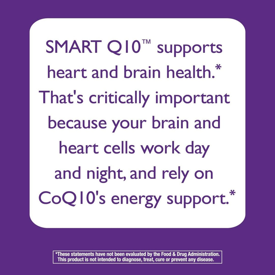 Nature's Way SMART Q10 CoQ10 Chewables - Empowering Heart and Brain Health with a Burst of Orange Flavor - The Oasis of Health