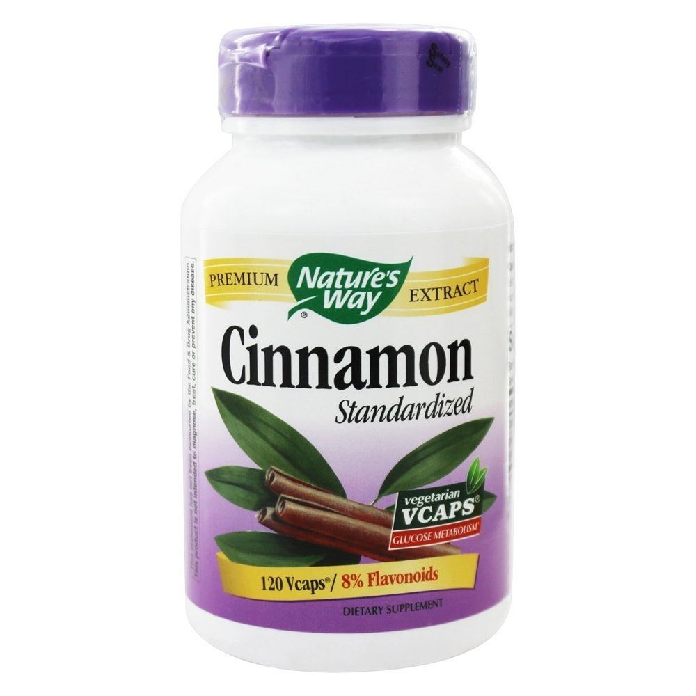 Nature's Way Standardized Cinnamon 120 Caps - The Oasis of Health