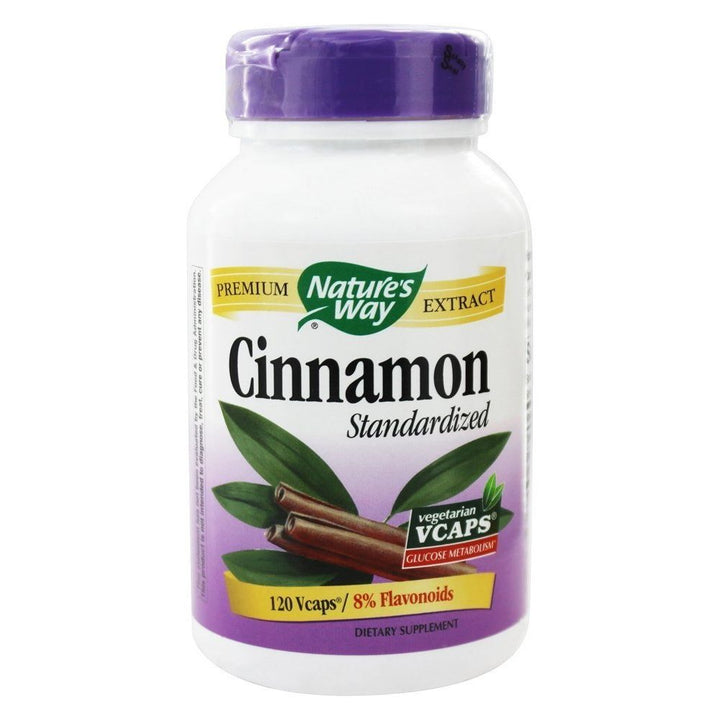 Nature's Way Standardized Cinnamon 120 Caps - The Oasis of Health