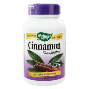 Nature's Way Standardized Cinnamon 120 Caps - The Oasis of Health