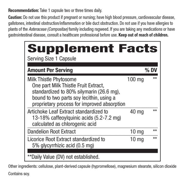 Nature's Way Super Milk Thistle 120 Vcaps - The Oasis of Health