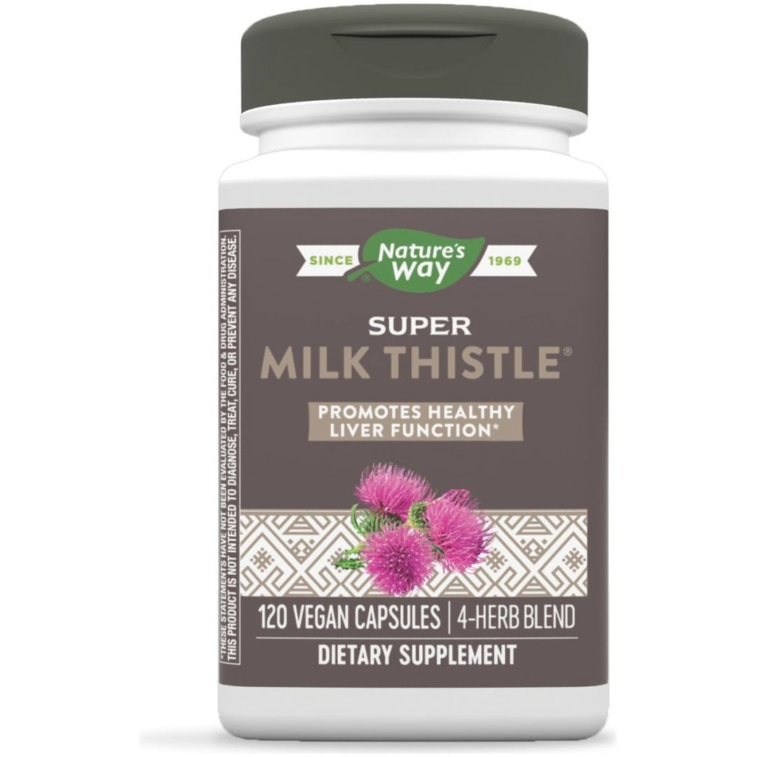 Nature's Way Super Milk Thistle 120 Vcaps - The Oasis of Health