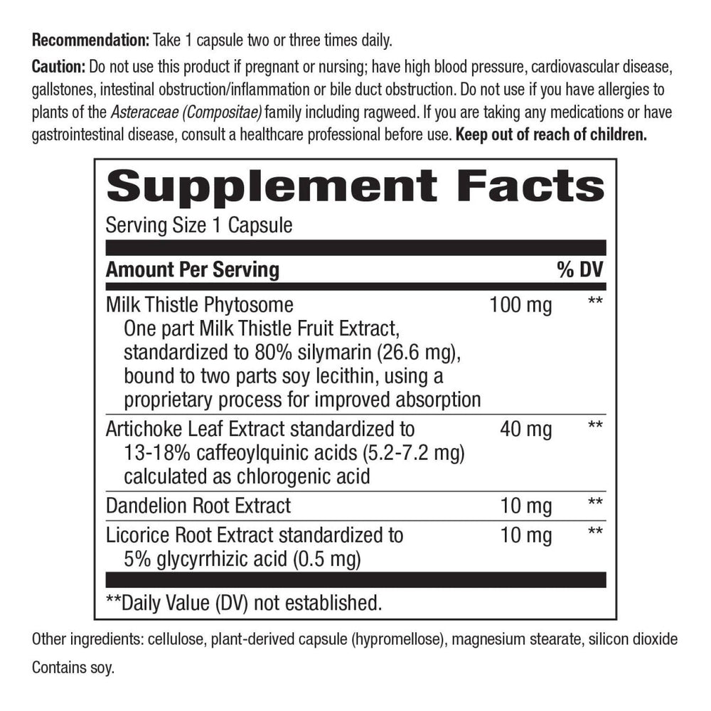 Nature's Way Super Milk Thistle 120 Vcaps - The Oasis of Health