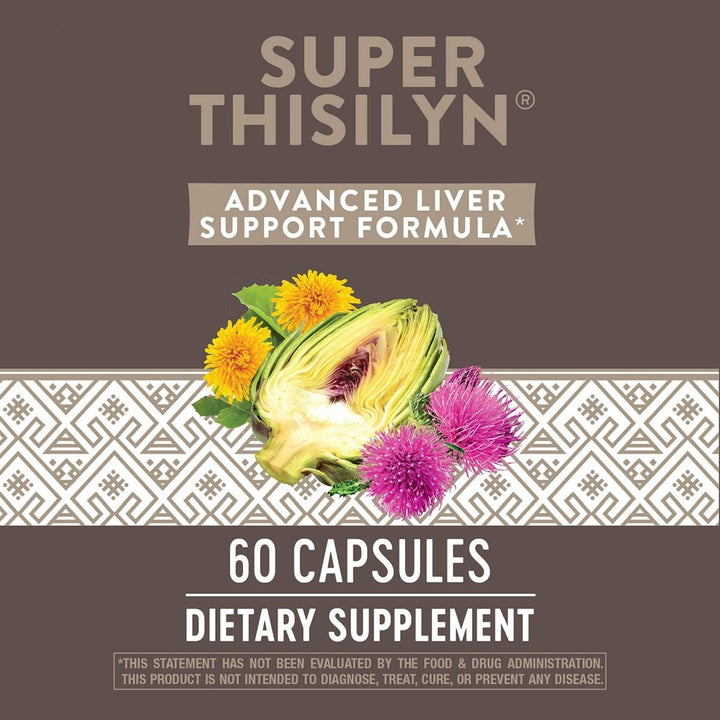 Nature's Way Super Thisilyn Advanced Liver Support Formula*, Liver Function Support*, 60 Capsules - The Oasis of Health