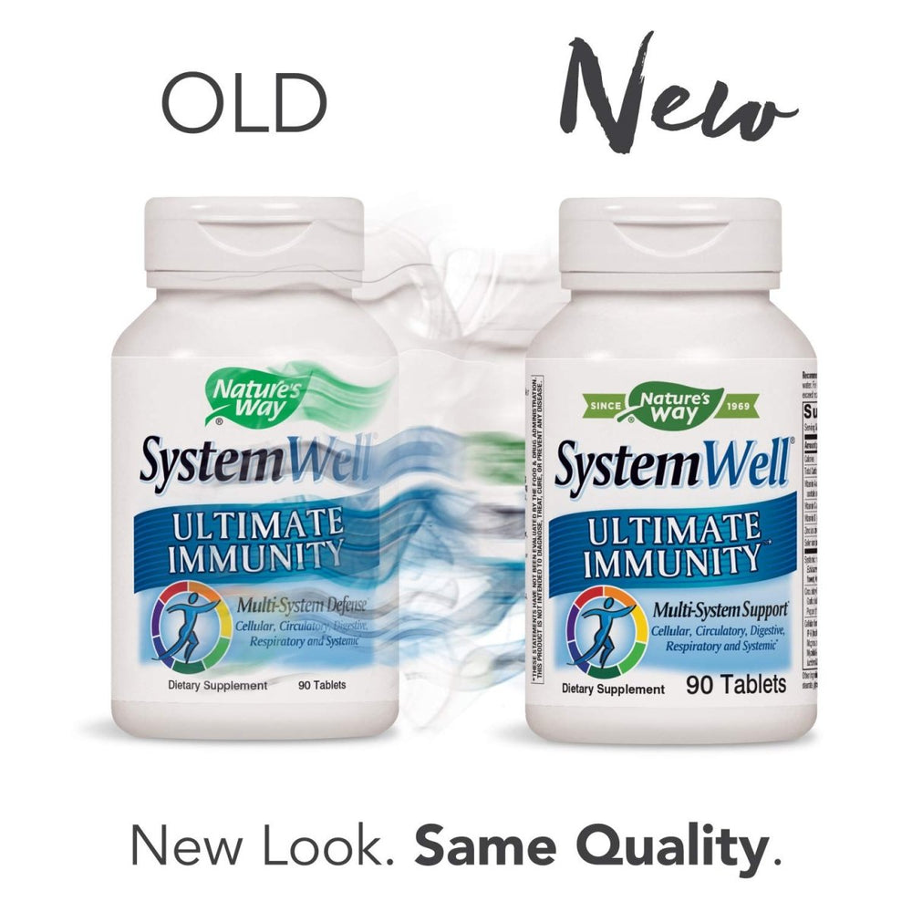 Nature's Way Systemwell Ultimate Immunity Multi - System Support*, 90 tablets - The Oasis of Health