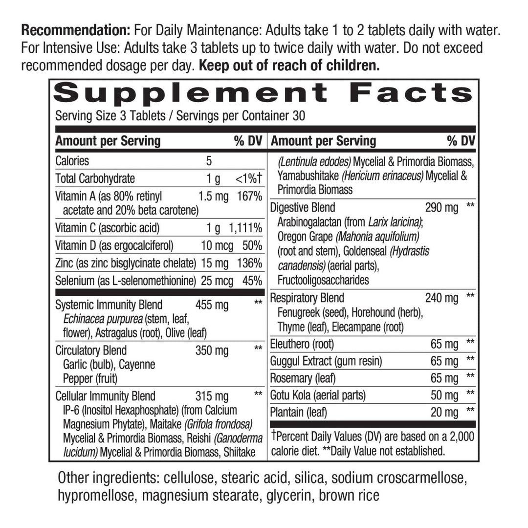 Nature's Way Systemwell Ultimate Immunity Multi - System Support*, 90 tablets - The Oasis of Health