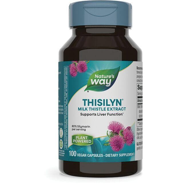Nature's Way Thisilyn Milk Thistle Extract 100 Vcaps - 3 Pack - The Oasis of Health