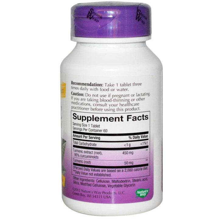 Nature's Way Turmeric, 60 Count - The Oasis of Health