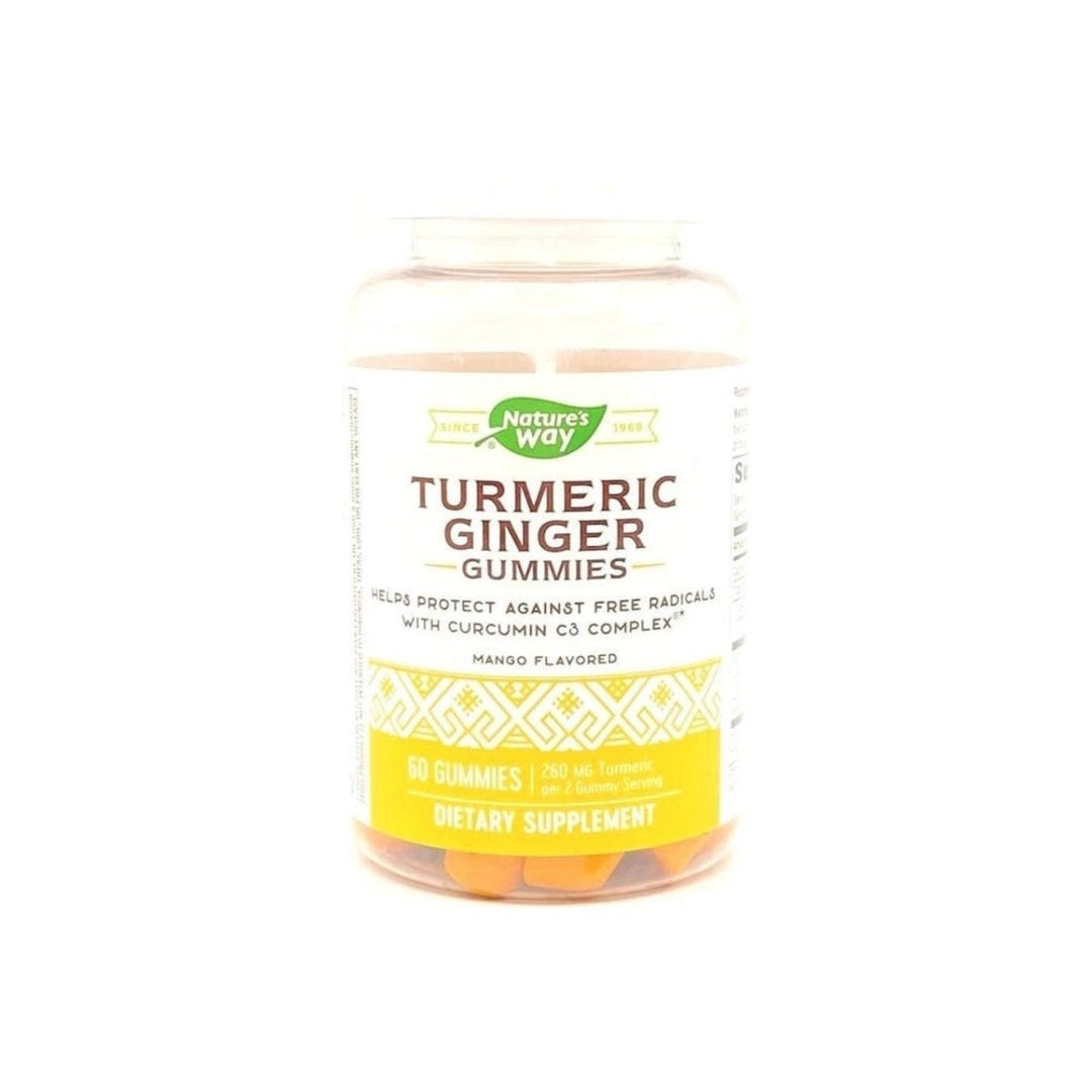 Nature's Way Turmeric Ginger Gummies 60 Count - The Oasis of Health