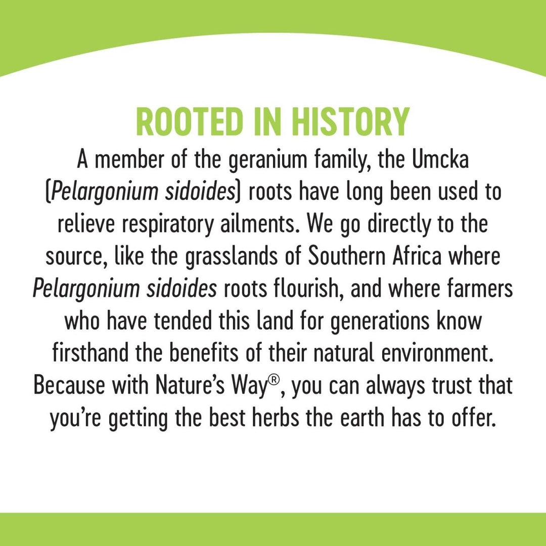 Nature's Way Umcka Allergy and Sinus Homeopathic Chewable Tablets - Cherry Flavor - 20 Count - The Oasis of Health