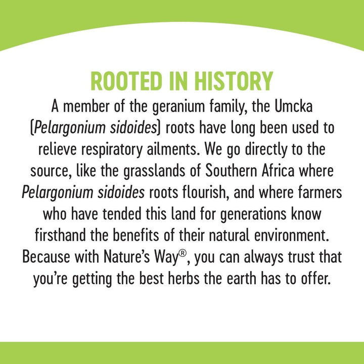 Nature's Way Umcka Allergy and Sinus Homeopathic Chewable Tablets - Cherry Flavor - 20 Count - The Oasis of Health