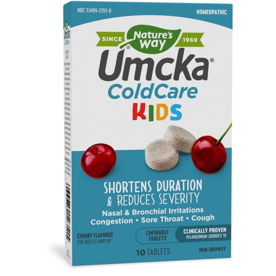 Nature's Way Umcka ColdCare Kids Chewable (Cherry) - The Oasis of Health