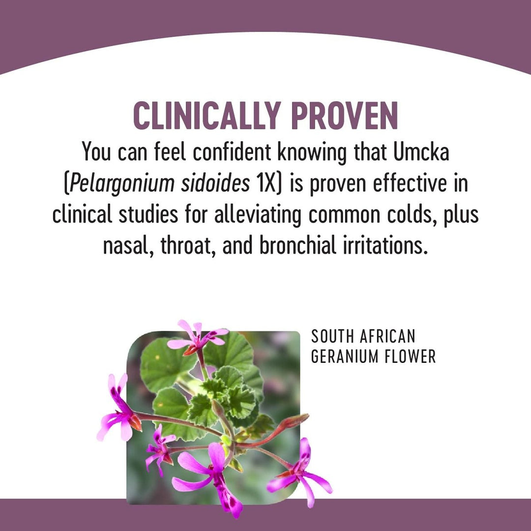 Nature's Way Umcka Cold+Flu Multi - Action Chewables - Non - Drowsy Orange Flavor - 20 Chewables - The Oasis of Health