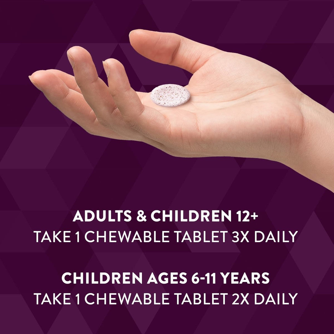 Nature's Way Umcka Cold+Flu Multi - Action Non - Drowsy, Berry Flavored, 20 Chewables - The Oasis of Health