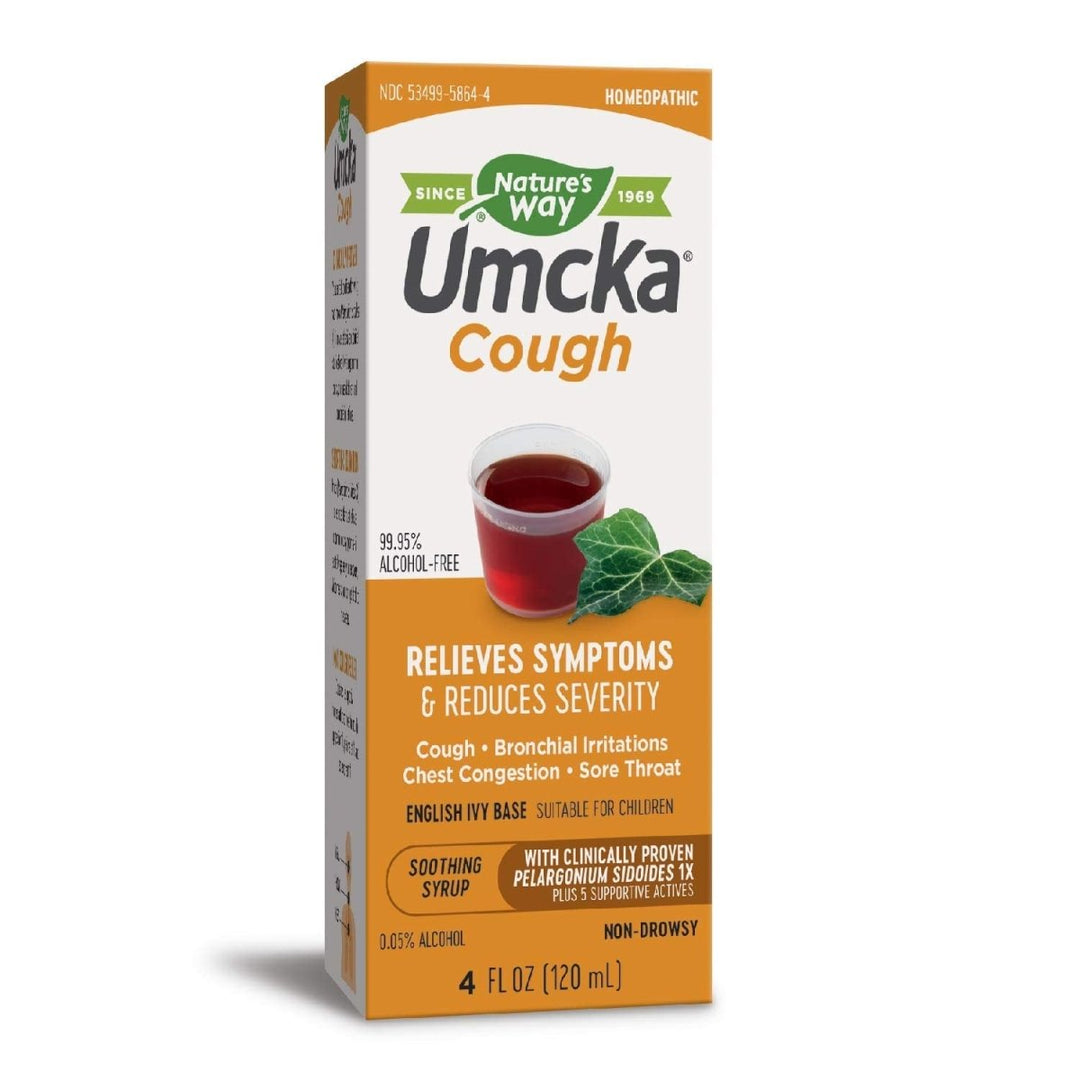 Nature's Way Umcka Cough Max Relief Syrup, 4 Oz - The Oasis of Health