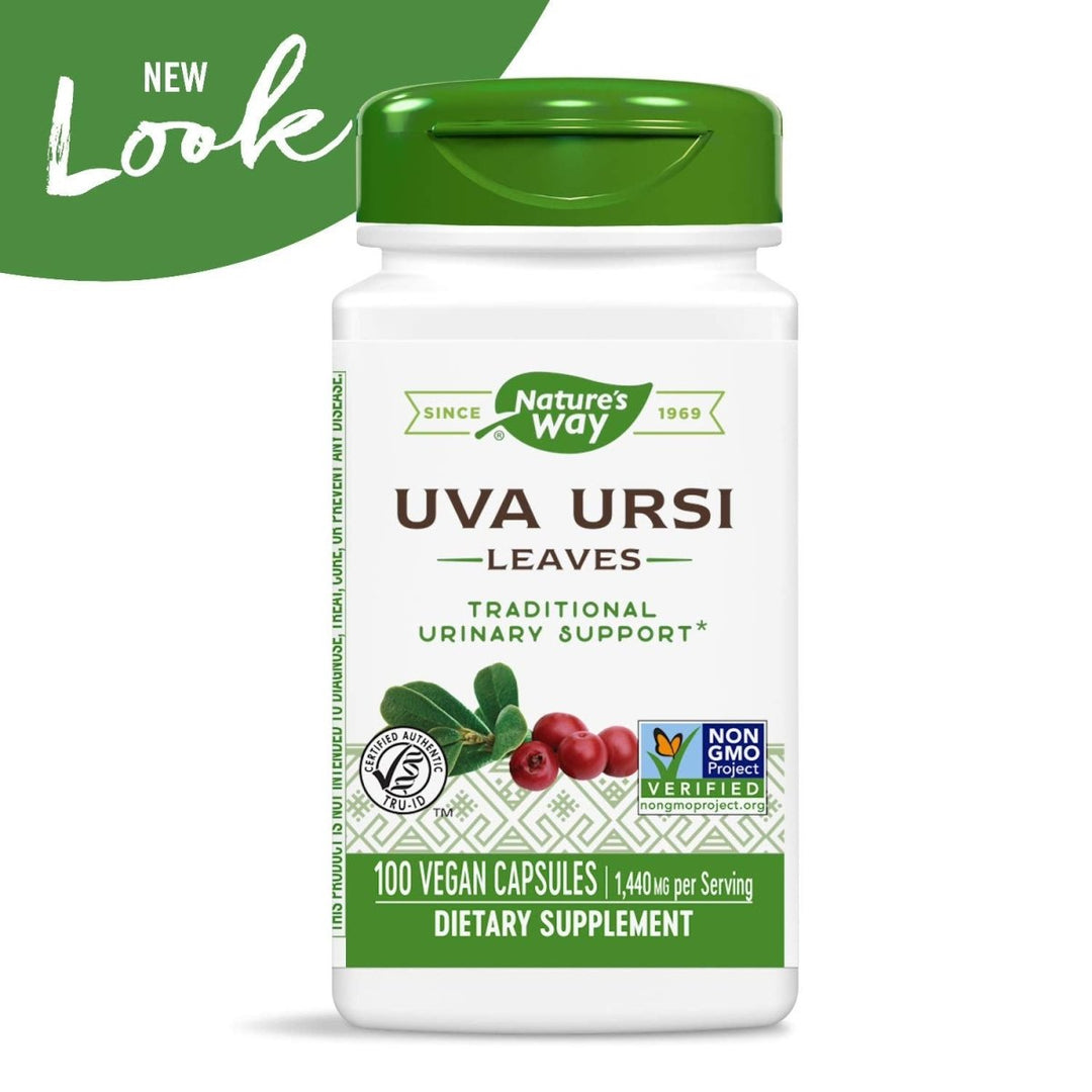 Nature's Way Uva Ursi 1440 mg 100 Capsules (Pack of 6) - The Oasis of Health