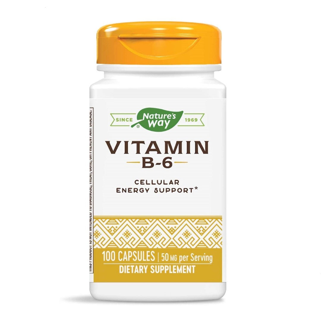Nature's Way Vitamin B - 6, 50 mg per serving - The Oasis of Health