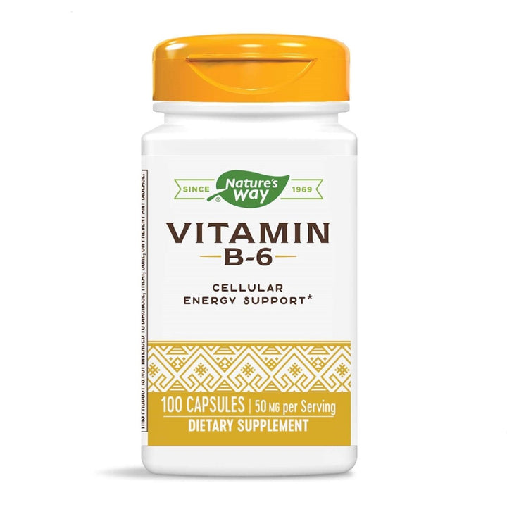 Nature's Way Vitamin B - 6, 50 mg per serving - The Oasis of Health