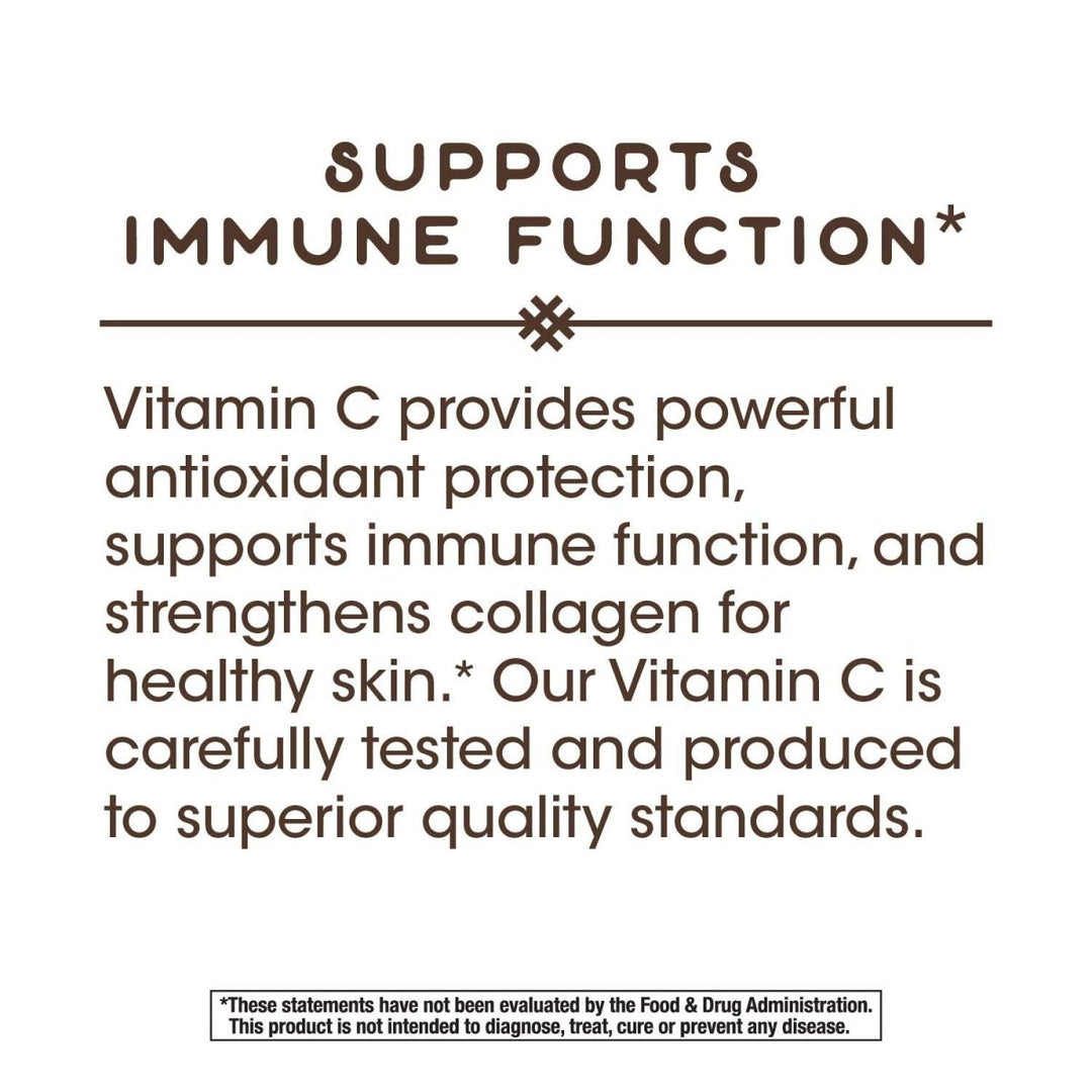 Nature's Way Vitamin C 1000mg with Bioflavonoids 250 Vcaps - The Oasis of Health