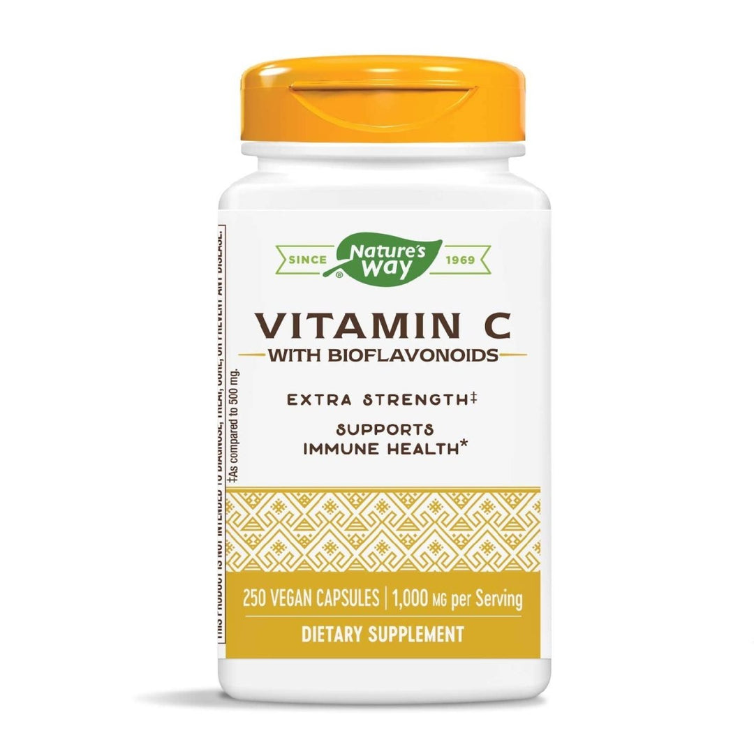 Nature's Way Vitamin C 1000mg with Bioflavonoids 250 Vcaps - The Oasis of Health