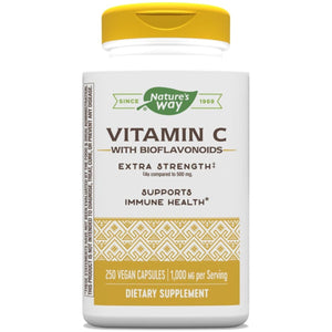 Nature's Way Vitamin C 1000mg with Bioflavonoids 250 Vcaps - The Oasis of Health