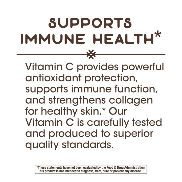 Nature's Way Vitamin C with Bioflavonoids, 1000 mg Vitamin C per Serving, 100 Capsules - The Oasis of Health