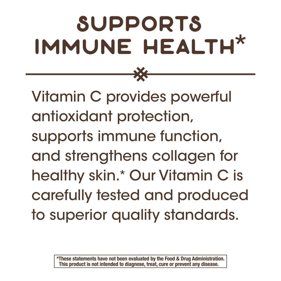 Nature's Way Vitamin C with Rose Hips; 1000 mg per Serving; 100 Capsules - The Oasis of Health