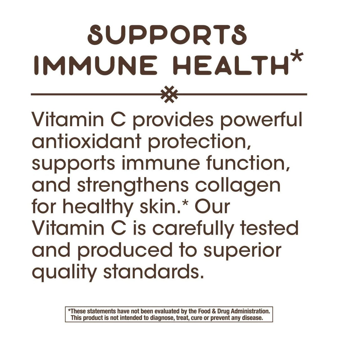 Nature's Way Vitamin C with Rose Hips Extra Strength; 1000 mg per Serving - The Oasis of Health