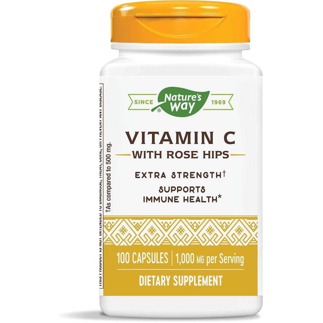 Nature's Way Vitamin C with Rose Hips Extra Strength; 1000 mg per Serving - The Oasis of Health
