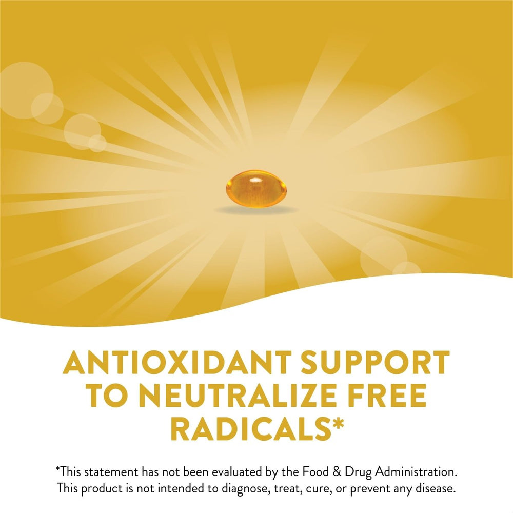 Nature's Way Vitamin E D - Alpha Tocopherol 100 SG 40211 - The Oasis of Health