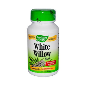 Nature's Way White Willow Bark 100 Cp - The Oasis of Health