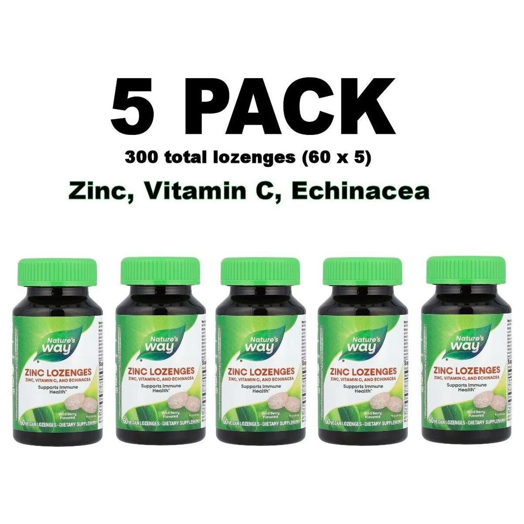 Nature's Way Zinc Lozenges 60 - 3 Pack - The Oasis of Health