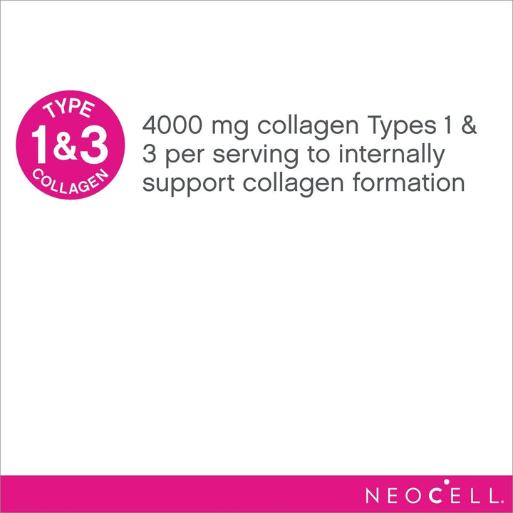 NeoCell Collagen Peptides + Vitamin C Liquid, 16 Oz - The Oasis of Health