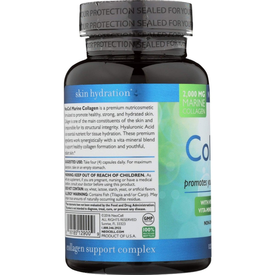 Neocell Fish Collagen Plus - 120 Capsules for Skin and Joint Support - The Oasis of Health