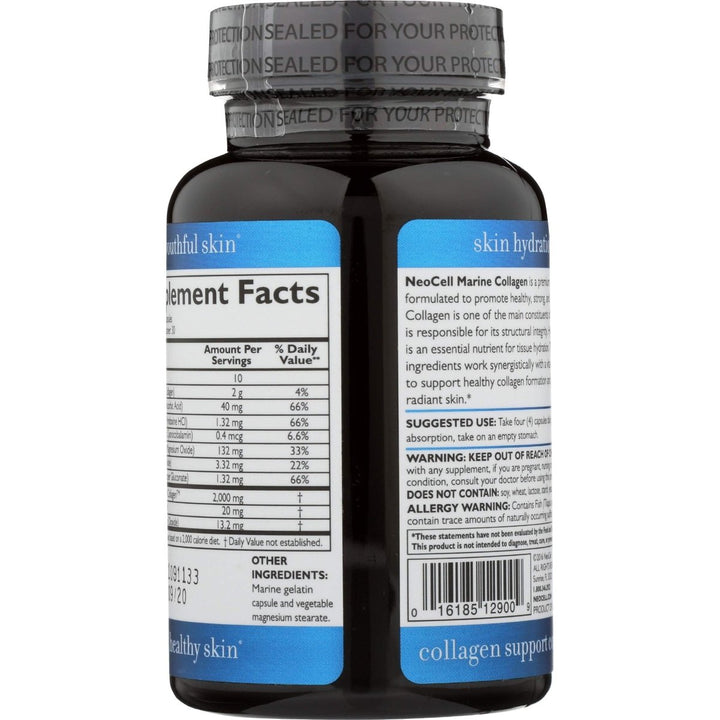 Neocell Fish Collagen Plus - 120 Capsules for Skin and Joint Support - The Oasis of Health