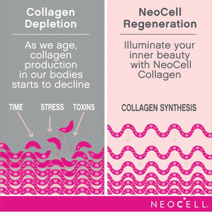 NeoCell Marine Collagen With Collagen Type 1 and 3 and Hyaluronic Acid, With Hydrolyzed Collagen, Skin Health Supplement, Capsule, 120 Count, 1 Bottle - The Oasis of Health