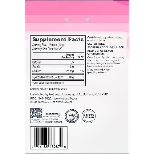 NeoCell Super Collagen Peptides - Unflavored Powder, 20 Servings, 7 Oz. - The Oasis of Health